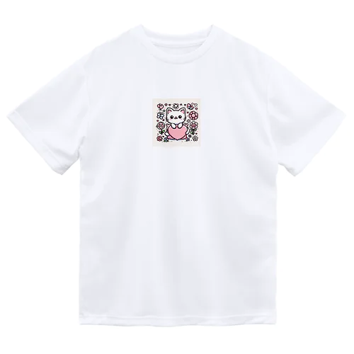 猫スタンプ Dry T-Shirt