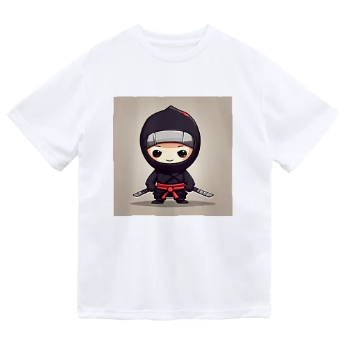 かわいい忍者のイラストグッズ Dry T-Shirt