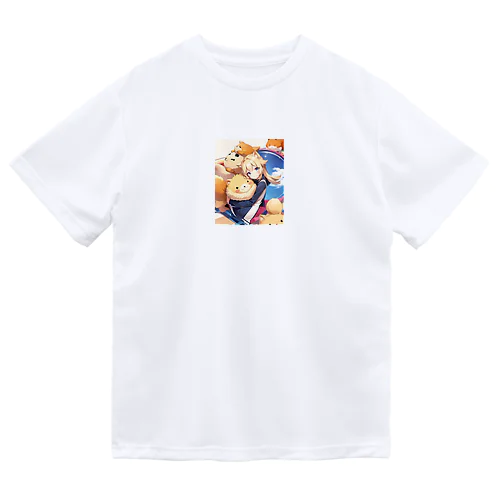 もふもふカピ子ちゃん ドライTシャツ