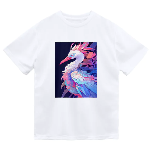 鮮やか鶴鳥　エンジェル717 2065 ドライTシャツ