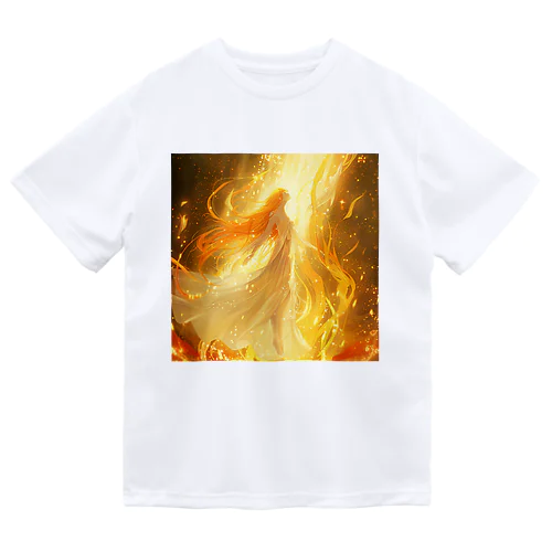 光の世界へ向かう姫 アメジスト 2846 Dry T-Shirt