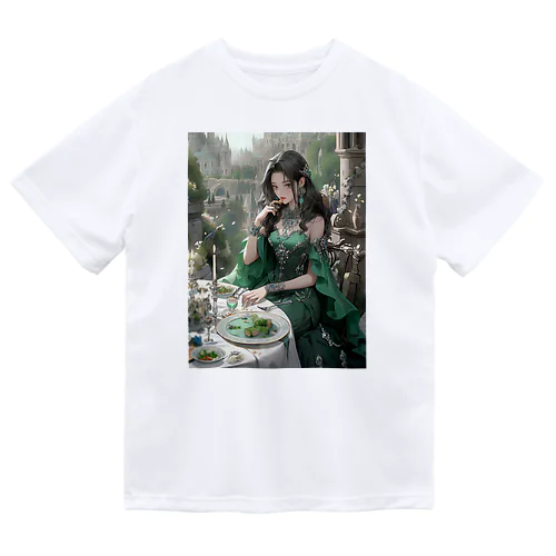 豪華客船でディナー　sanae 2074 ドライTシャツ