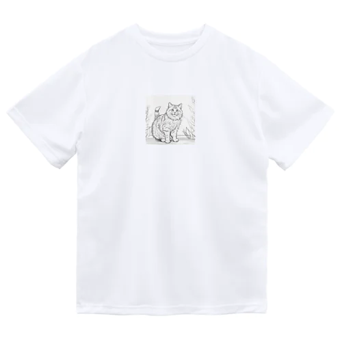 サイベリアン       猫 Dry T-Shirt