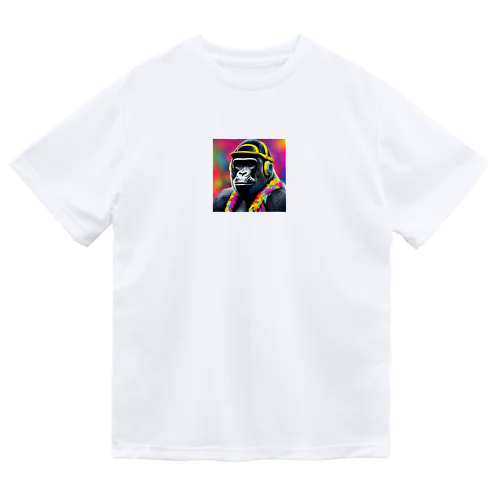 DJ ゴリラくん Dry T-Shirt