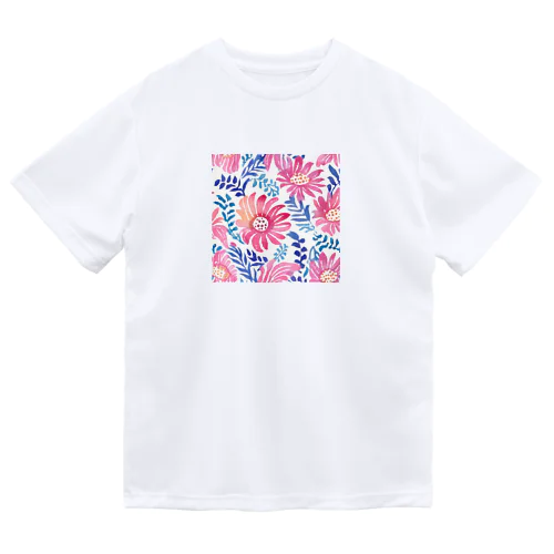 花柄.b ドライTシャツ