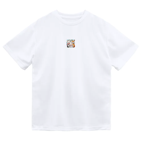 かわいい動物達4 Dry T-Shirt