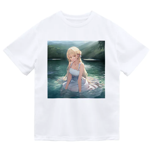 湖の少女 Dry T-Shirt