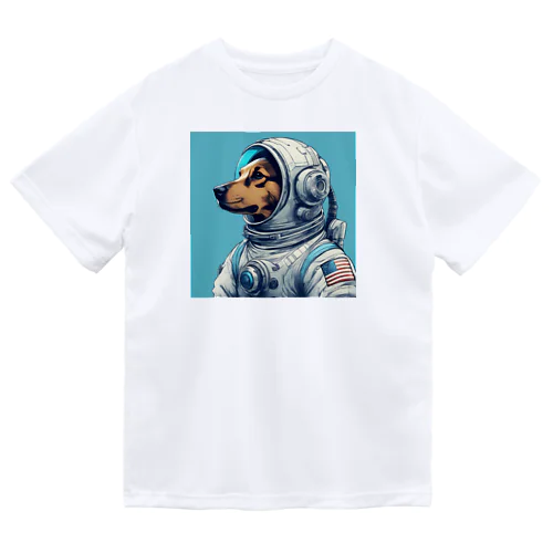 Space Dog ドライTシャツ