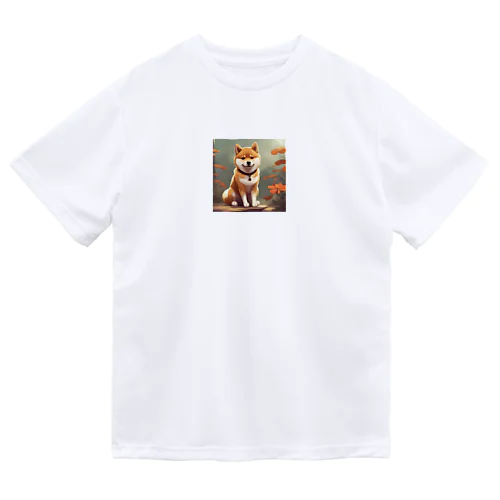 かわいい柴犬 Dry T-Shirt