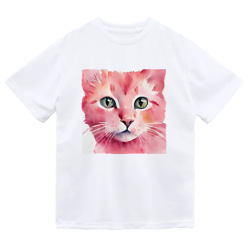 ピンクの猫ちゃんやで Dry T-Shirt