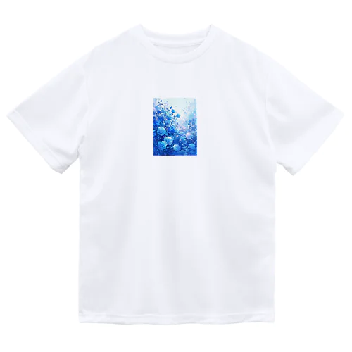 青い薔薇の花園　BLUE PLUM  691 ドライTシャツ