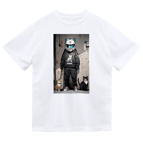 ヘルメット猫 Dry T-Shirt