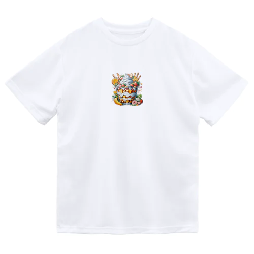 デカパフェ Dry T-Shirt
