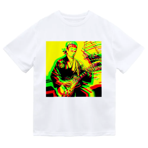 坂本龍馬とロック「Ryoma Sakamoto and Rock」 Dry T-Shirt