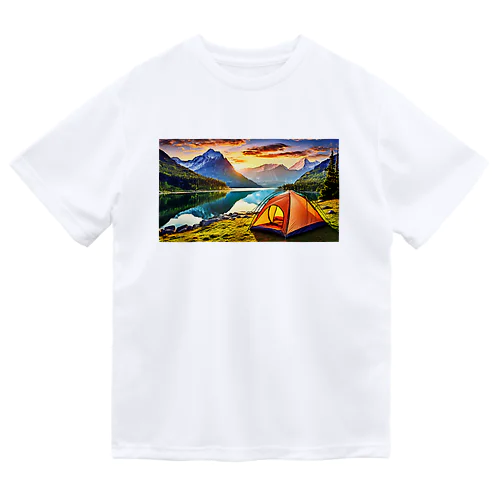 キャンプファッション -Sunrise- Dry T-Shirt