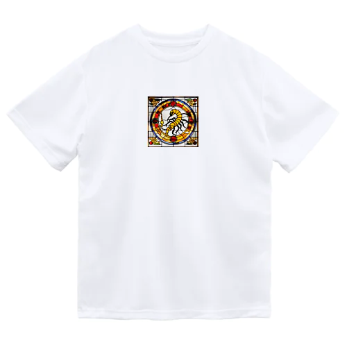 ステンドガラス　サソリ　4 Dry T-Shirt