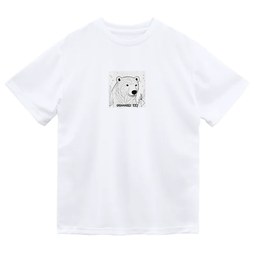 シロクマ ドライTシャツ