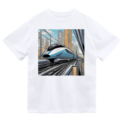 未来新幹線 Dry T-Shirt
