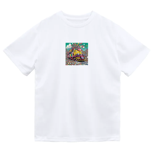 カラフルトレイン Dry T-Shirt