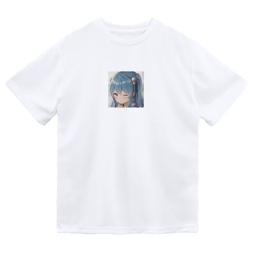 青髪少女シリーズvol1 ドライTシャツ