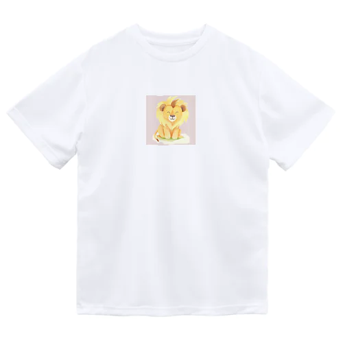 にっこりライオン ドライTシャツ