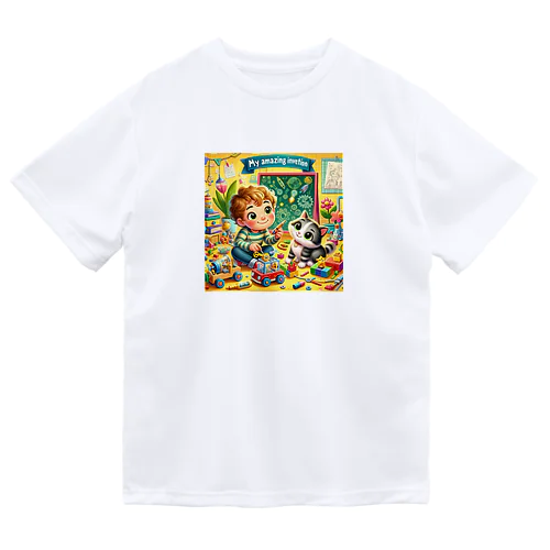 ぼくのすごいはつめい Dry T-Shirt