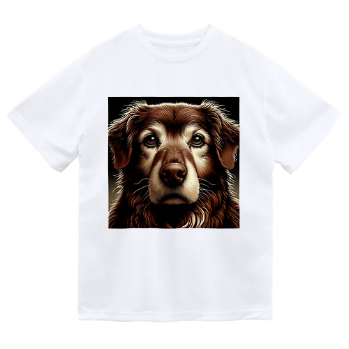 気難しやの犬さん Dry T-Shirt