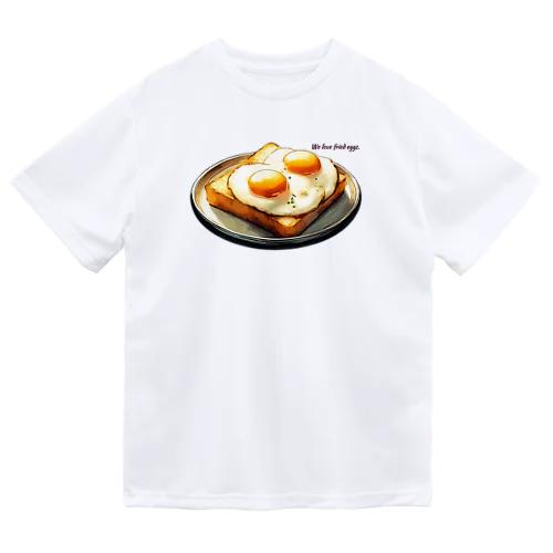 目玉焼き大好き_240310 ドライTシャツ