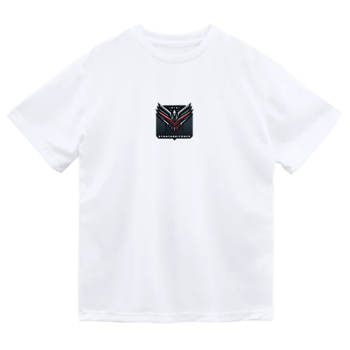 ワシ　軍需産業風のロゴ Dry T-Shirt