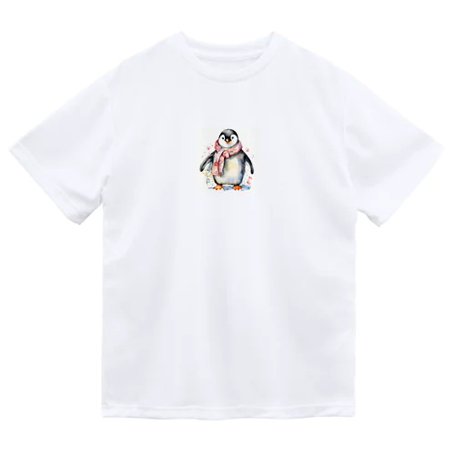 春を迎えるペンギン ドライTシャツ