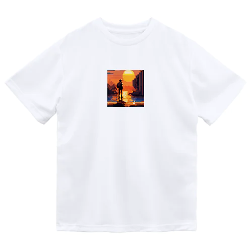 夕日の眺め Dry T-Shirt