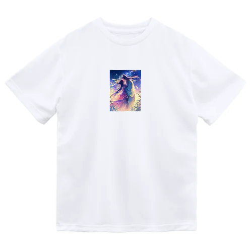 七夕、織り姫と彦星の恋物語　なでしこ1478 Dry T-Shirt