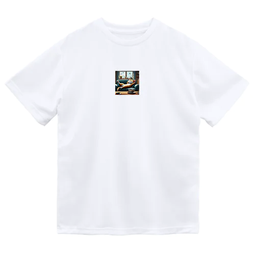 能天気ライフにゃんこ Dry T-Shirt