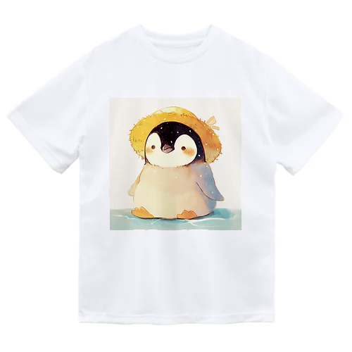 帽子をかぶった可愛い子供ペンギン Marsa 106 ドライTシャツ