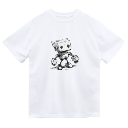 レトロ戦闘ロボットＣ ドライTシャツ