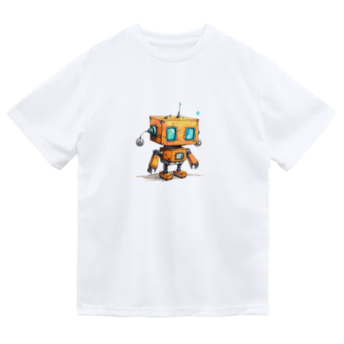 レトロ戦闘ロボットＨ Dry T-Shirt