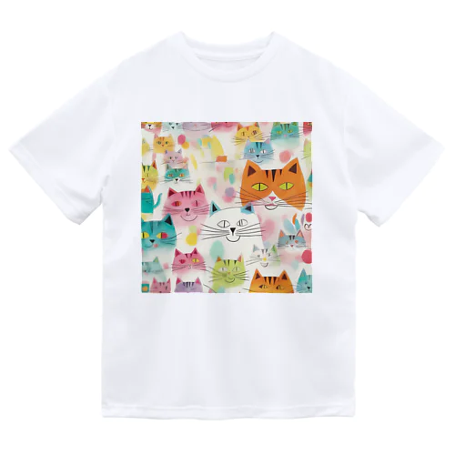 beloved cats 002 ドライTシャツ