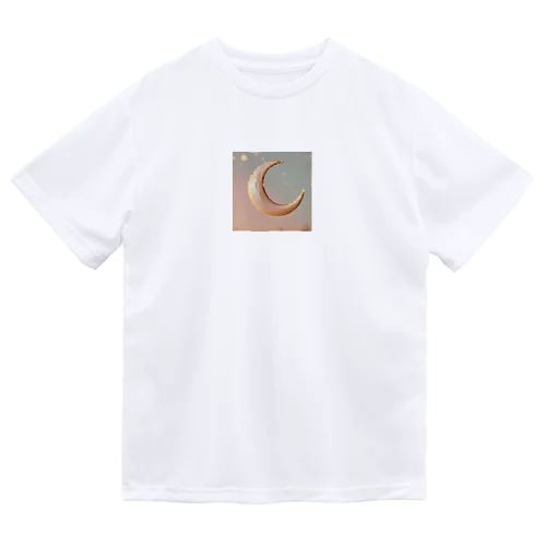 三日月柄 Dry T-Shirt