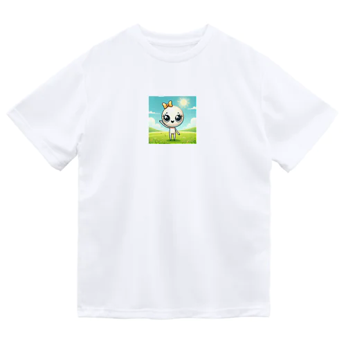 可愛い棒人間 Dry T-Shirt