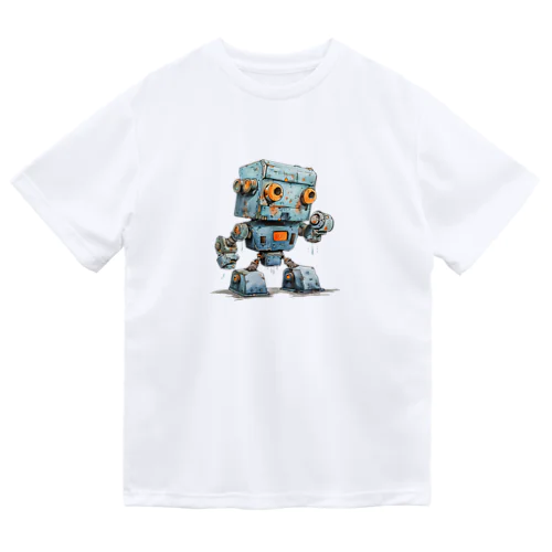 レトロ戦闘ロボットＴ ドライTシャツ