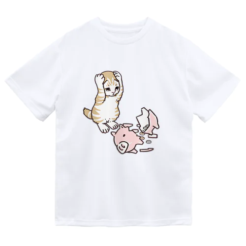 やっちまったニャーちゃん Dry T-Shirt