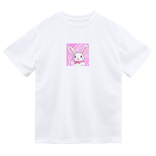 ふわふわウサギ ドライTシャツ