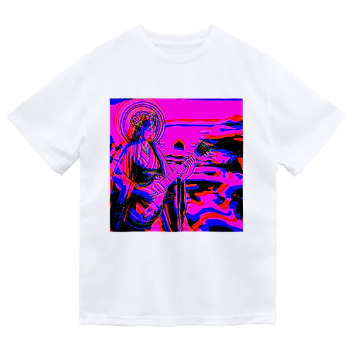 瀬織津姫とロック2「Seoritsuhime and Rock2」 Dry T-Shirt