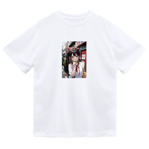 #３　美女 ドライTシャツ