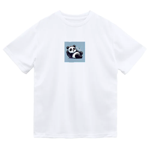ふわふわのパンダ Dry T-Shirt