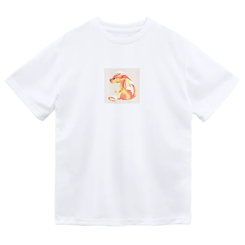 火の世界に生まれたドラゴン Dry T-Shirt
