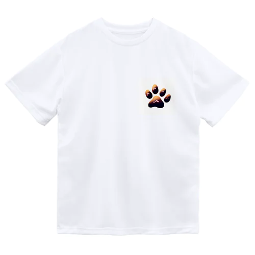 猫の肉球ニャンポイント Dry T-Shirt