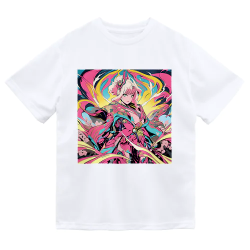 絢爛華麗♪着物ガール ドライTシャツ