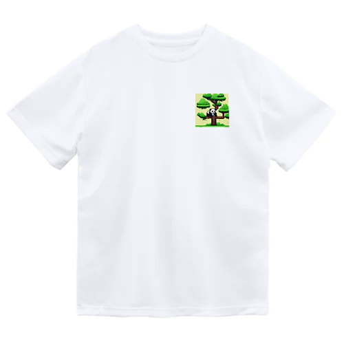 木とパンダ Dry T-Shirt