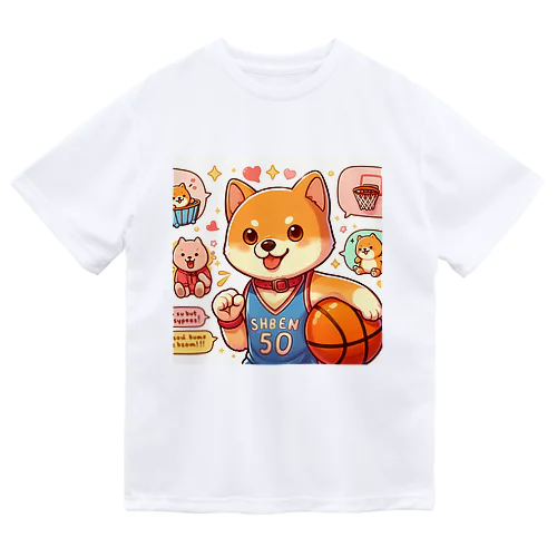 バスケットボール犬　SHBEN Dry T-Shirt